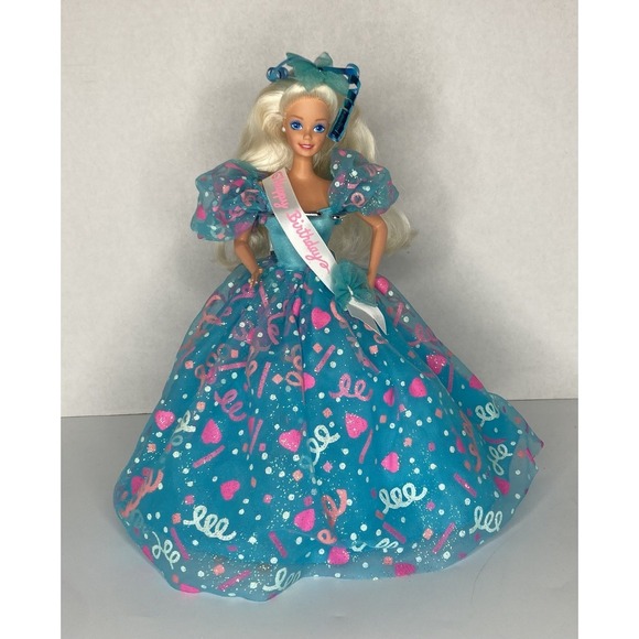 Mattel Other - Vintage 1993 Mattel Happy Birthday Barbie Blonde Original Dress